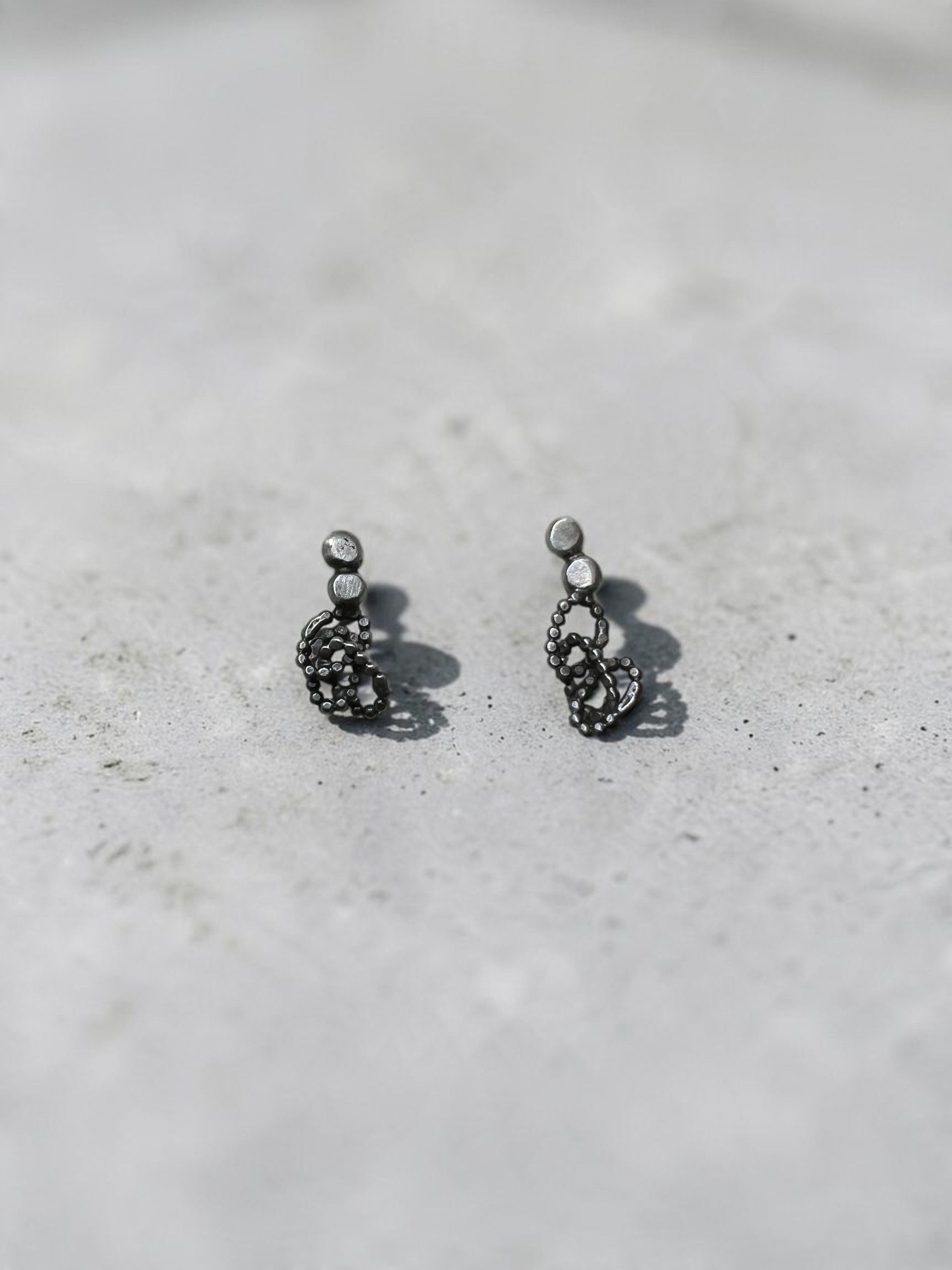 minimalist stud earrings